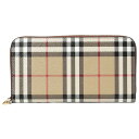 バーバリー ロンドン Burberry 財布 メンズ レディース 長財布 チェック柄 ラウンドファスナー 【送料無料】 ブランド バーバリー正規品販売店 直営ア...