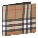 バーバリー バーバリー ロンドン Burberry 財布 メンズ 二つ折り財布 チェック柄 【送料無料】 ブランド バーバリー正規品販売店 直営アウトレット店より直輸入