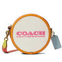 コーチ　ポシェット コーチ COACH バッグ レディース ショルダーバッグ 斜めがけ ポシェット レザー 円形 丸型 かばん 鞄 【送料無料】 ブランド コーチ正規品販売店 直営アウトレット店より直輸入