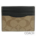 コーチ（COACH) 母の日無料ラッピング！ コーチ COACH パスケース メンズ レディース 定期入れ IDケース カードケース シグネチャー 【送料無料（ネコポス メール便）】 ブランド コーチ正規品販売店 直営アウトレット店より直輸入 【あす楽】