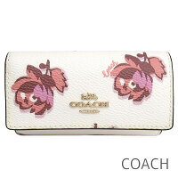 ホワイトデー無料ラッピング！ コーチ COACH キーケース レディース 6連 花柄  ブランド コーチ正規品販売店 直営アウトレット店より直輸入 