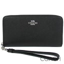 コーチ COACH 財布 レディース 長財布 レザー ラウンドファスナー 取り外し可能ストラップ付き 【送料無料】 ブランド コーチ正規品販売店 直営アウトレッ...