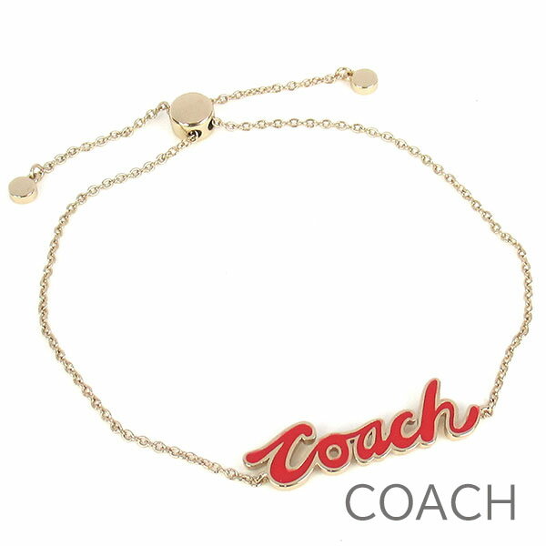 コーチ ブレスレット（レディース） 父の日無料ラッピング！ コーチ COACH ブレスレット レディース ブレス アクセサリー ジュエリー ロゴ 【送料無料（ネコポス メール便）】 ブランド コーチ正規品販売店 直営アウトレット店より直輸入 【あす楽】