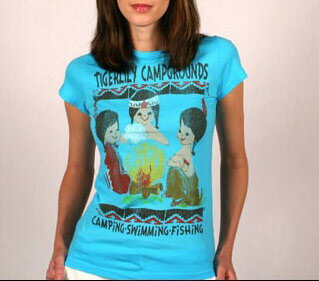 樂天商城 - 母の日無料ラッピング！ インポートクレヨンスケッチインディアンTシャツ Mサイズ