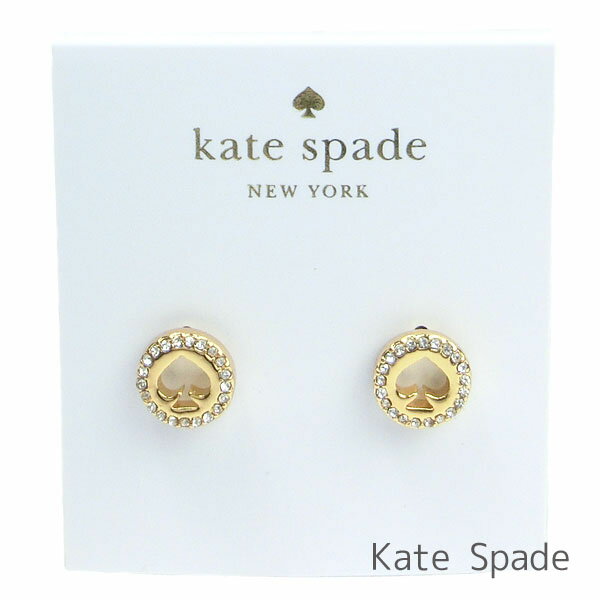 ケイトスペード イヤリング（レディース） ケイトスペード kate spade ピアス レディース イヤリング アクセサリー ジュエリー スペード 【送料無料（ネコポス メール便）】 ブランド ケイトスペード正規品販売店 直営アウトレット店より直輸入 【あす楽】