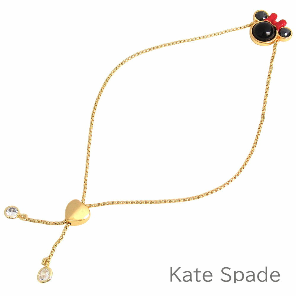 ケイトスペード ブレスレット ケイトスペード kate spade ブレスレット レディース ブレス 腕輪 アクセサリー ジュエリー ディズニー ミニーマウス Disney コラボ商品 【送料無料（ネコポス メール便）】 ブランド ケイトスペード正規品販売店 直営アウトレット店より直輸入 【あす楽】