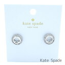 母の日無料ラッピング！ ケイトスペード kate spade ピアス レディース イヤリング アクセサリー ジュエリー 【送料無料（ネコポス メール便）】 ブランド ケイトスペード正規品販売店 直営アウトレット店より直輸入 【あす楽】