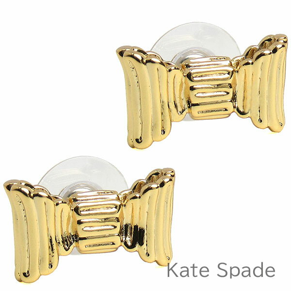 ケイトスペード イヤリング（レディース） 父の日無料ラッピング！ ケイトスペード kate spade ピアス レディース イヤリング アクセサリー ジュエリー リボン 【送料無料（ネコポス メール便）】 ブランド ケイトスペード正規品販売店 直営アウトレット店より直輸入 【あす楽】