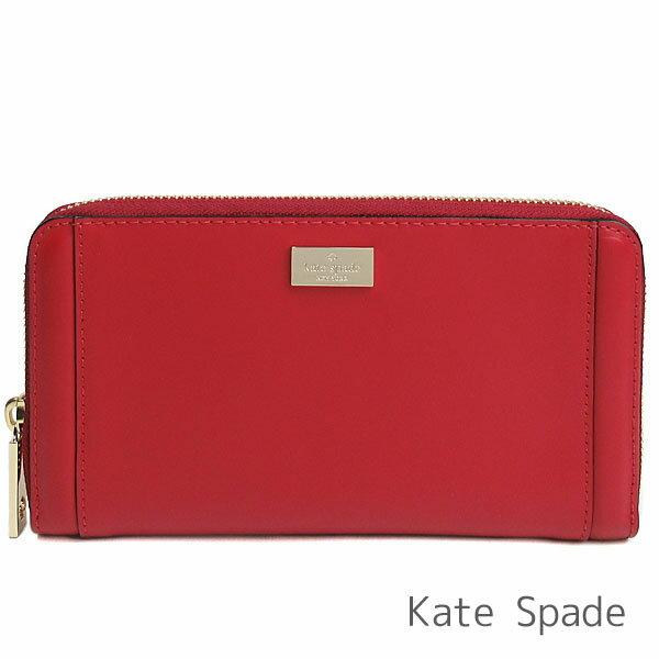 ケイト・スペード ニューヨーク 革長財布 レディース 父の日無料ラッピング！ ケイトスペード kate spade 財布 レディース 長財布 レザー ラウンドファスナー 【送料無料】 ブランド ケイトスペード正規品販売店 直営アウトレット店より直輸入 【あす楽】