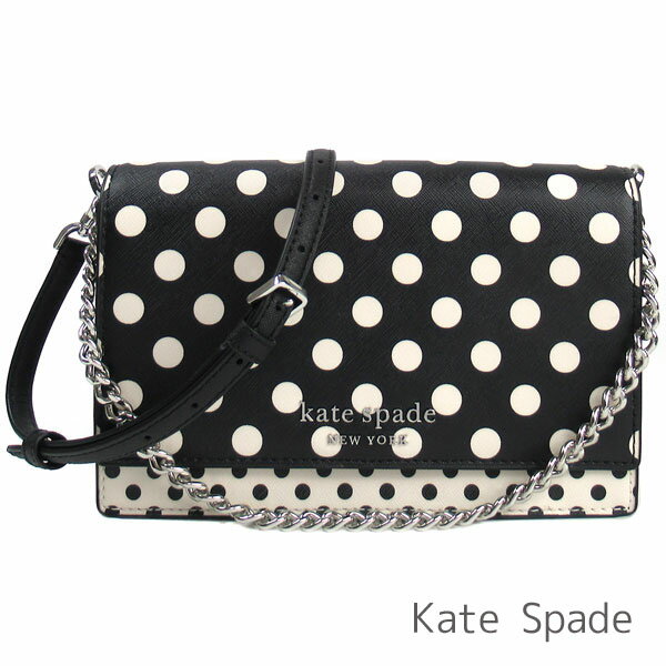 ケイトスペード 父の日無料ラッピング！ ケイトスペード kate spade バッグ レディース ショルダーバッグ 2Way 水玉模様 ドット柄 肩掛け・斜めがけ可能 かばん 鞄 【送料無料】 ブランド ケイトスペード正規品販売店 直営アウトレット店より直輸入 【あす楽】