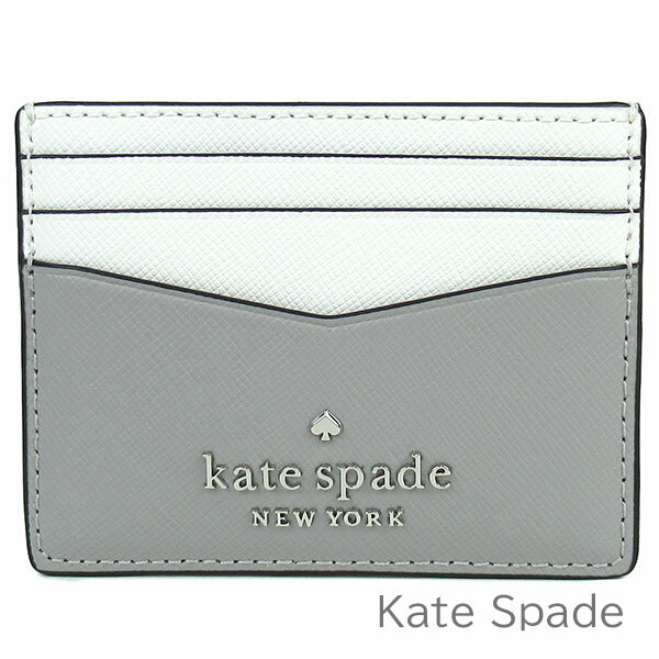 ケイトスペード ケイトスペード kate spade パスケース レディース 定期入れ カードケース レザー 2トーン バイカラー 【送料無料（ネコポス メール便）】 ブランド ケイトスペード正規品販売店 直営アウトレット店より直輸入