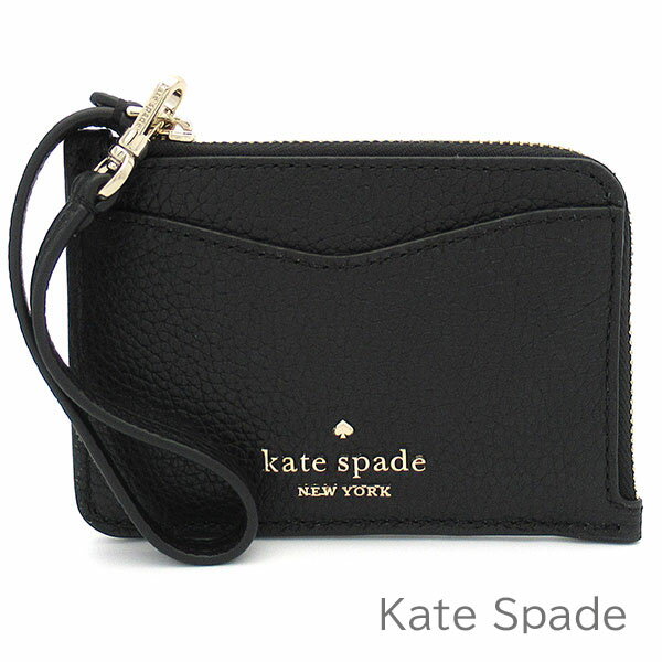 ケイトスペード kate spade 小銭入れ レディース 定期入れ パスケース キーケース コインケース IDケース レザー L字ラウンドファスナー 【送料無料（ネコポス メール便）】 ブランド ケイトスペード正規品販売店 直営アウトレット店より直輸入 【あす楽】