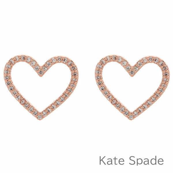 父の日無料ラッピング！ ケイトスペード kate spade ピアス レディース イヤリング アクセサリー ジュエリー ハート 【送料無料（ネコポス メール便）】 ブランド ケイトスペード正規品販売店 直営アウトレット店より直輸入 【あす楽】