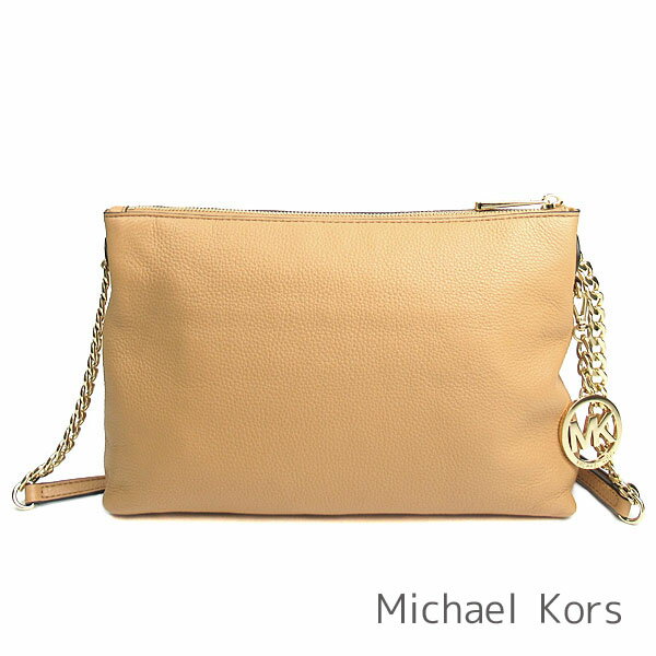 マイケルコース 父の日無料ラッピング！ マイケル マイケルコース MICHAEL Michael Kors バッグ レディース ショルダーバッグ 斜めがけ レザー チャーム付き かばん 鞄 【送料無料】 ブランド マイケルコース正規品販売店 直営アウトレット店より直輸入 【あす楽】