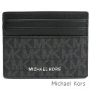 マイケル・コース 定期入れ メンズ 母の日無料ラッピング！ マイケル マイケルコース MICHAEL Michael Kors パスケース メンズ レディース 定期入れ カードケース MK柄 シグネチャー 【送料無料（ネコポス メール便）】 ブランド マイケルコース正規品販売店 直営アウトレット店より直輸入 【あす楽】