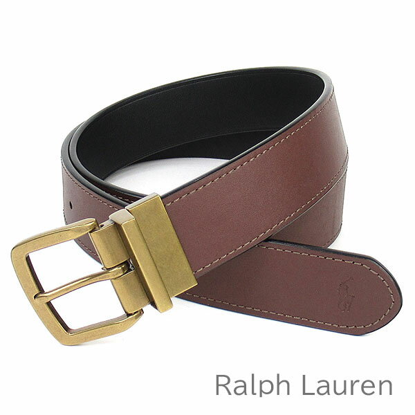 ポロ ラルフローレン Polo Ralph Lauren メンズ ベルト ラルフ BELT レザー リバーシブルで使用可能 ビッグポニー 【送料無料】 ブランド ラルフローレン正規品販売店 直営アウトレット店より直輸入 【あす楽】