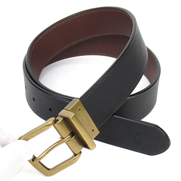 ポロ ラルフローレン Polo Ralph Lauren メンズ ベルト ラルフ BELT レザー リバーシブルで使用可能 ビッグポニー 【送料無料】 ブランド ラルフローレン正規品販売店 直営アウトレット店より直輸入 【あす楽】