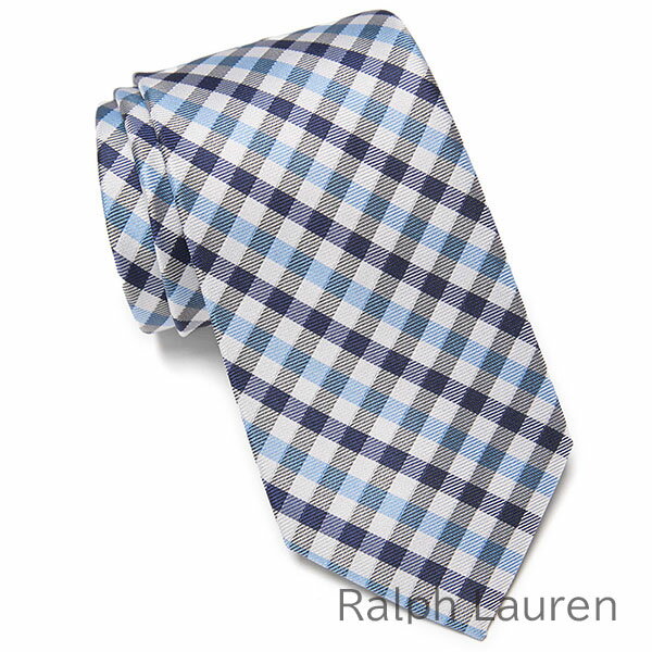 クリスマスラッピング！ ローレン ラルフローレン Lauren Ralph Lauren メンズ ネクタイ ラルフ NECKTIE ギンガムチェック チェック柄 【送料無料】 ブランド ラルフローレン正規品販売店 直営アウトレット店より直輸入 【あす楽】