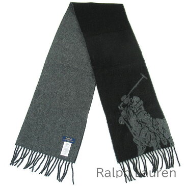 ポロ ラルフローレン Polo Ralph Lauren マフラー メンズ レディース ラルフ MUFFLER イタリア製 リバーシブルで使用可能 ビッグポニー ウール 【送料無料】 ブランド ラルフローレン正規品販売店 直営アウトレット店より直輸入 【あす楽】