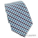 チェックネクタイ ローレン ラルフローレン Lauren Ralph Lauren メンズ ネクタイ ラルフ NECKTIE チェック柄 【送料無料】 ブランド ラルフローレン正規品販売店 直営アウトレット店より直輸入