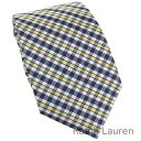 ローレン ラルフローレン Lauren Ralph Lauren メンズ ネクタイ ラルフ NECKTIE チェック柄 【送料無料】 ブランド ラルフローレン正規品販売店 直営アウトレット店より直輸入 【あす楽】