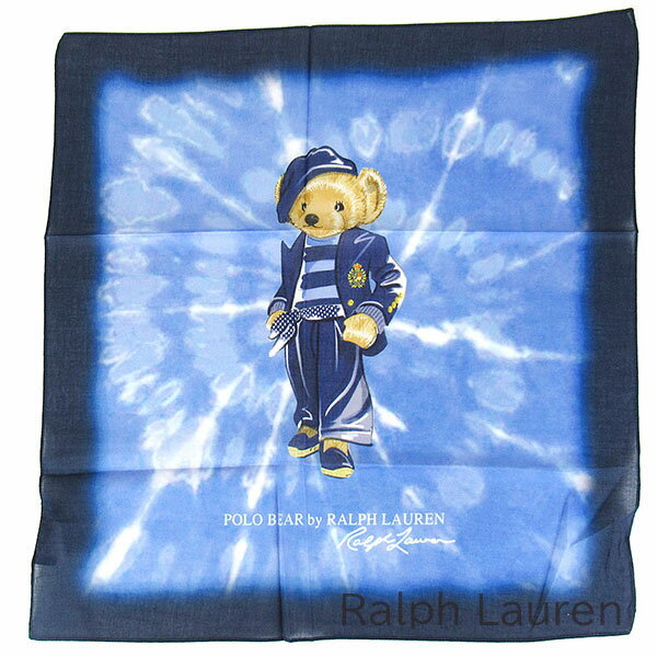 ポロ ラルフローレン Polo Ralph Lauren スカーフ レディース クマ 熊 【送料無料（ネコポス メール便）】 ブランド ラルフローレン正規品販売店 直営アウトレット店より直輸入 【あす楽】のサムネイル