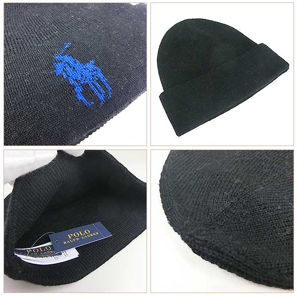 ポロ ラルフローレン Polo Ralph Lauren ニット帽 メンズ レディース ラルフ 帽子 ニットキャップ ビッグポニー ウール 【送料無料】 ブランド ラルフローレン正規品販売店 直営アウトレット店より直輸入 【あす楽】
