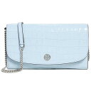 トリーバーチ　ポシェット トリーバーチ Tory Burch 財布 レディース 長財布 ポシェット クロコ調レザー 【送料無料】 ブランド トリーバーチ正規品販売店 直営アウトレット店より直輸入