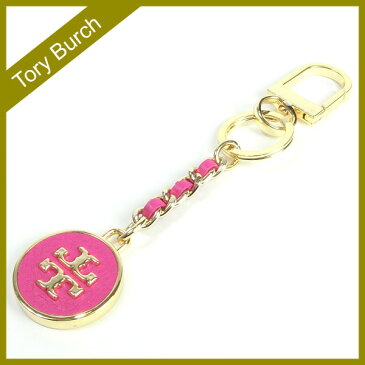 トリーバーチ Tory Burch キーホルダー レディース キーリング キークリップ付き レザー 【送料無料(ネコポス メール便)】 ブランド トリーバーチ正規品販売店 直営アウトレット店より直輸入 【あす楽】