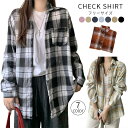 シャツ チェック レディース ドロップショルダー アウター トップス ミドル丈 通勤 仕事 かわいい フリーサイズ 女性 ファッション 春秋服 冷房対策 ロンT...