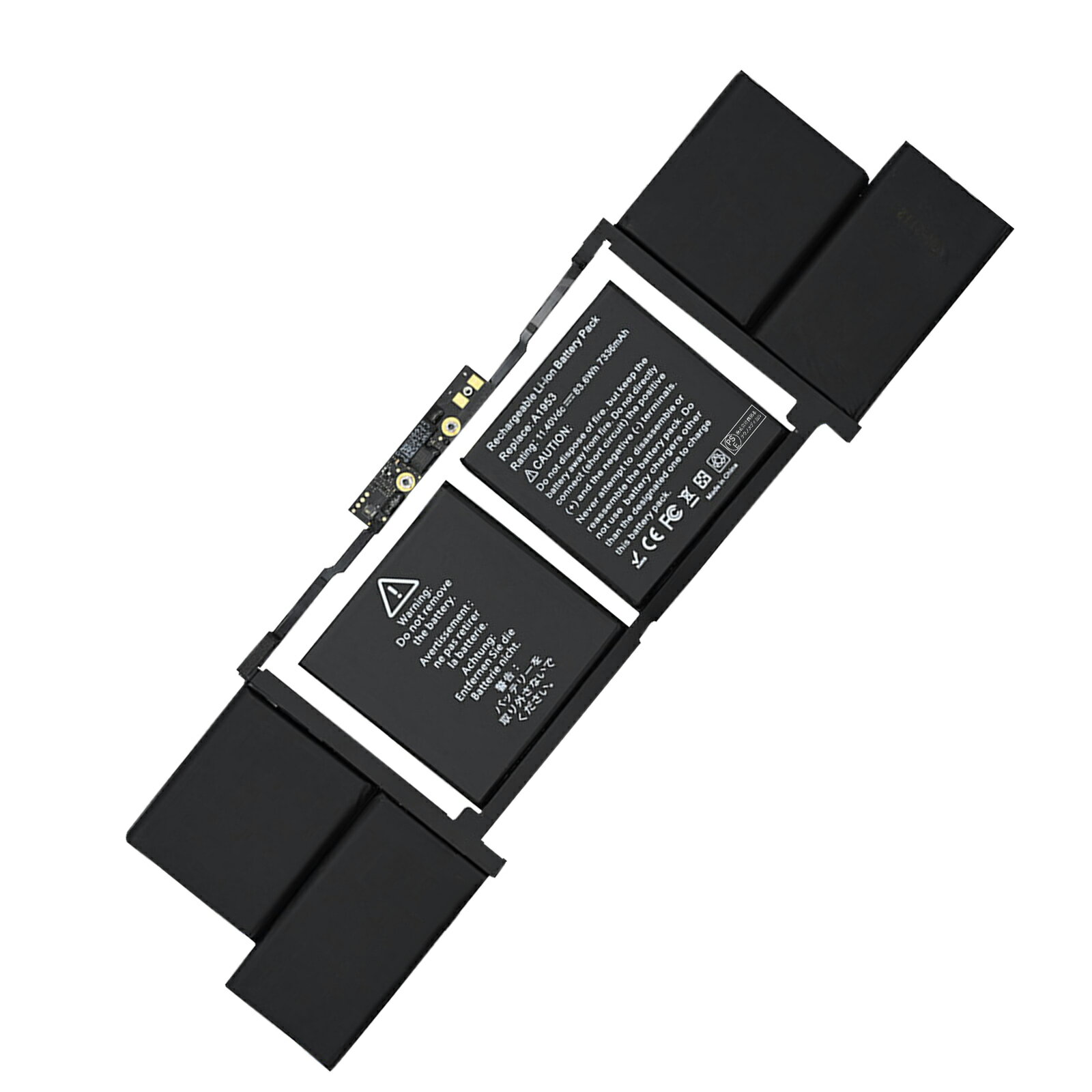 【1150円OFF&P10倍】新品 A1953 互換バッテリー MacBook Pro 15インチ 2018 2019 ( A1990 ) 対応 MacBookPro15,1 MacBookPro15,3AN