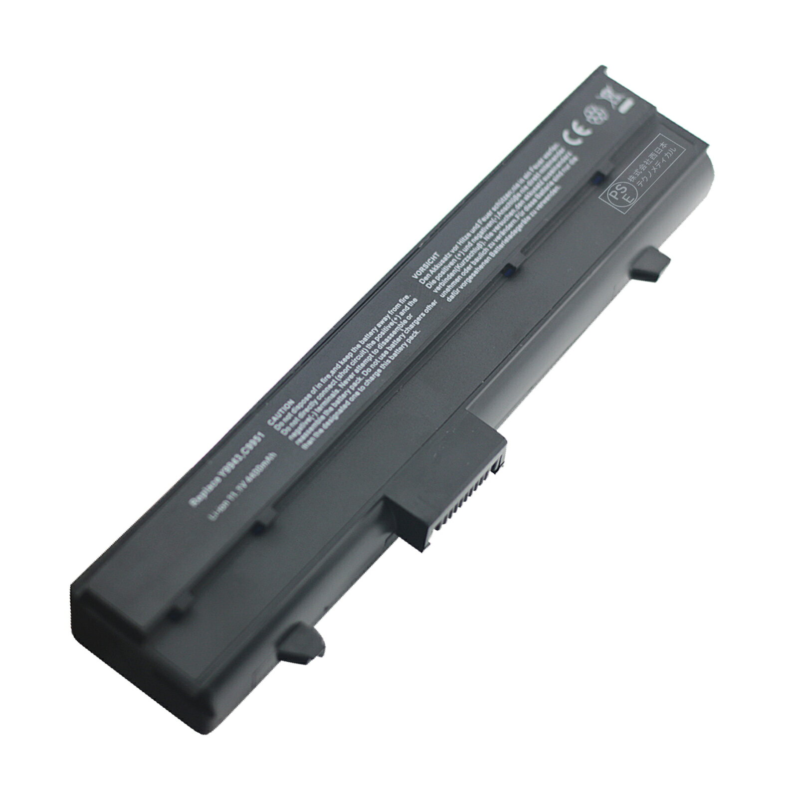【500円OFF&P10倍】新品 DELL 312-0451 互換バッテリー【4400mAh 11.1V】対応用 1年保証 高性能 PSE認証 互換バッテリパック YCT 57 4082FC-XIJP