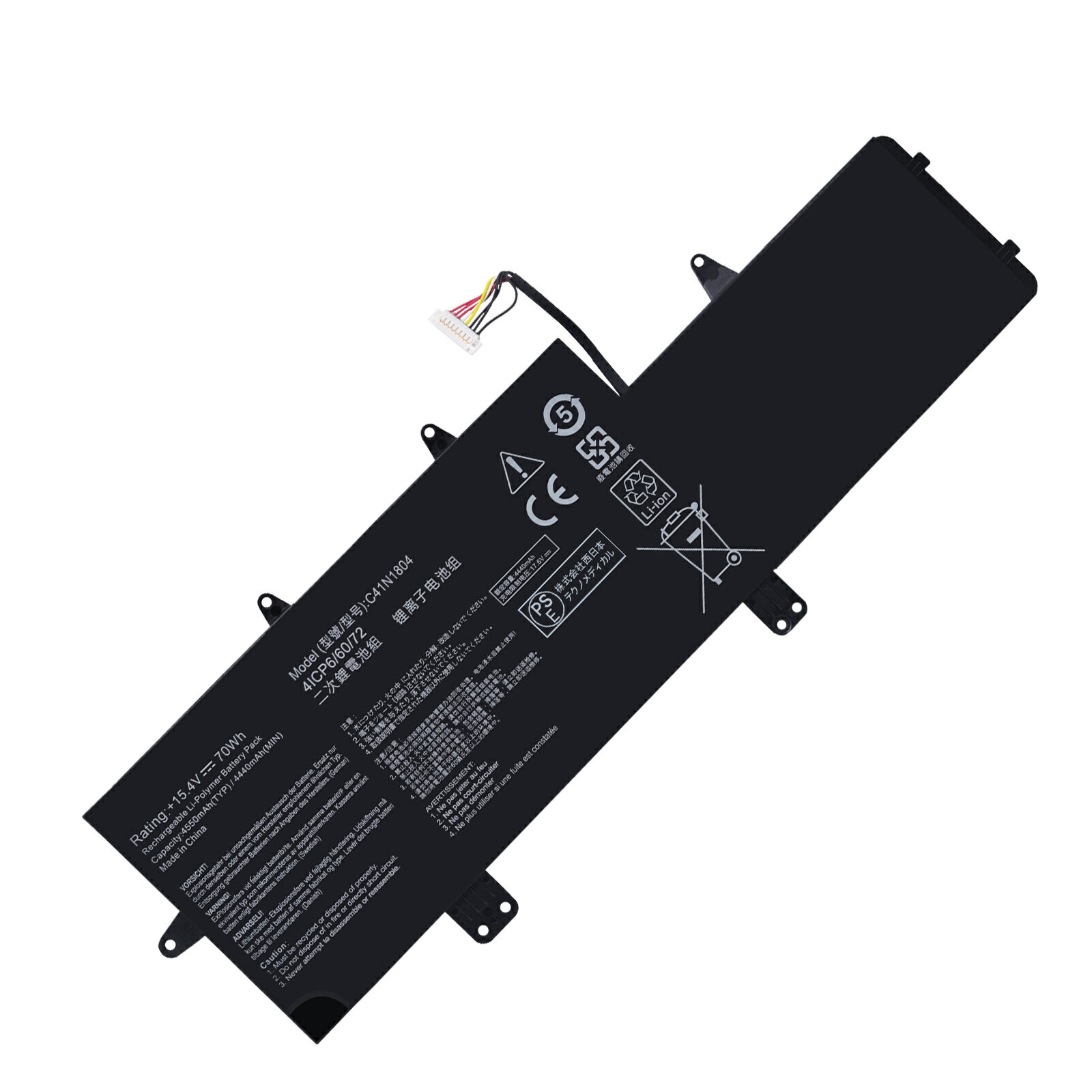 1350OFF&P10ܡۿ ASUS UX450FD ߴХåƥ꡼70Wh 15.4Vб 1ǯݾ ǽ PSEǧ ...