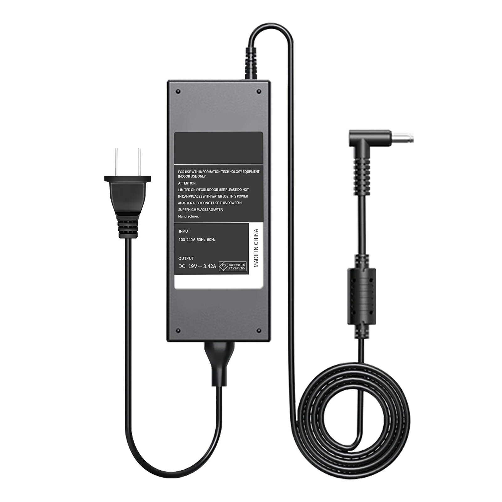 【10倍ポイント】TechnoVa 新品 LG 29UM67-P 互換電源アダプター 65W 対応用 充電器 19V 3.42A 交換電源アダプタ YBL 2025BL-XIJP