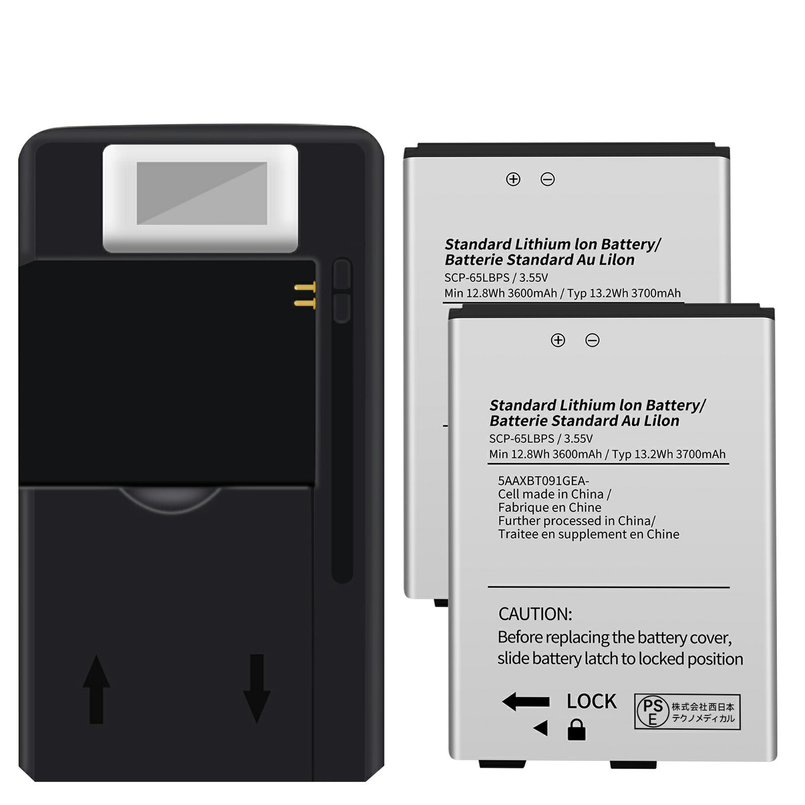 新品 Kyocera SCP-65LBPS 互換バッテリー 【3600mAh 3.55V】 対応用 1年保証 高性能 PSE認証 互換バッテリパック YDG 2025DG-XIJPB