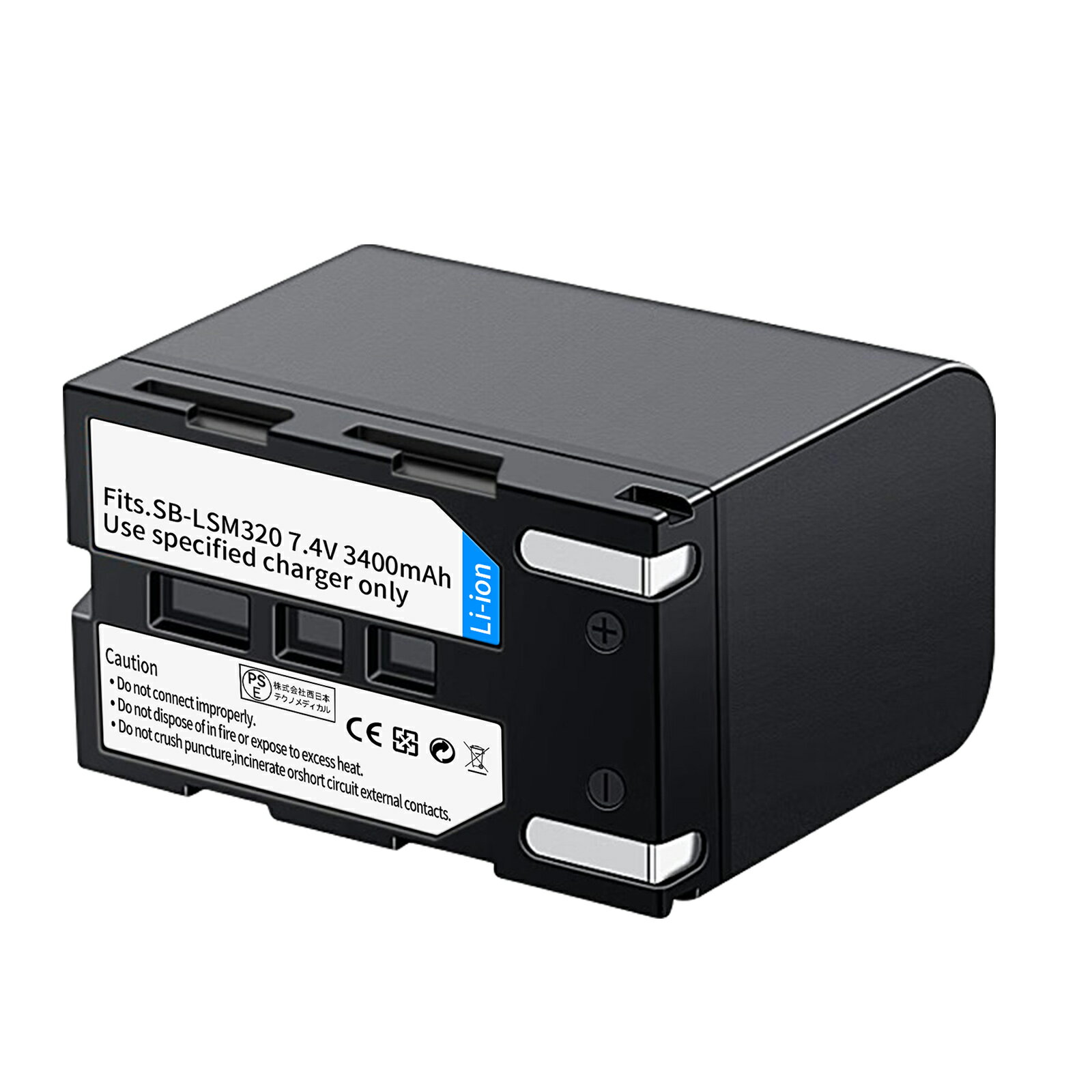 ●ブランド： Samsung ●電圧： 7.4V ●容量： 3400mAh ●純正品型番(充電池コード)： ●対応機種： VP-L750 L3000 SC-L610 ●メーカー型番： CBGMSUMM3203400-AAC-YCMRXI SC-L610 ※この商品は互換用バッテリーです。 注意点： ●同じ性能で金額の異なる商品がございますが、製造元部品が異なるためであり、性能には一切違いはありません。ご安心ください。●製造年月及び製品の世代更新でpse申告業者も変わっています。品質的には問題ございませんので、ご安心ください。 ●PSEマークの種類：PSE ●届け出事業者名：株式会社西日本テクノメディカル ●多店舗で同時に販売するため、商品が一時的に欠品となる場合がございます。他の契約倉庫から出荷の手配を依頼することになり、発送日がまだ未確定で、ハッキリとご案内できませんので、弊社の出荷予定時間を参考にしてください。 ●当店でご購入された商品は、日本国内からお客様のもとへ直送されます。 ●一部商品は国内の提携先倉庫から配送されます。 ●個人輸入される商品は、全てご注文者自身の「個人使用?個人消費」が前提となりますので、ご注文された商品を第三者へ譲渡?転売することは法律で禁止されております。 ●国内配送の商品は国内でのお買い物と同じく消費税が発生いたします。