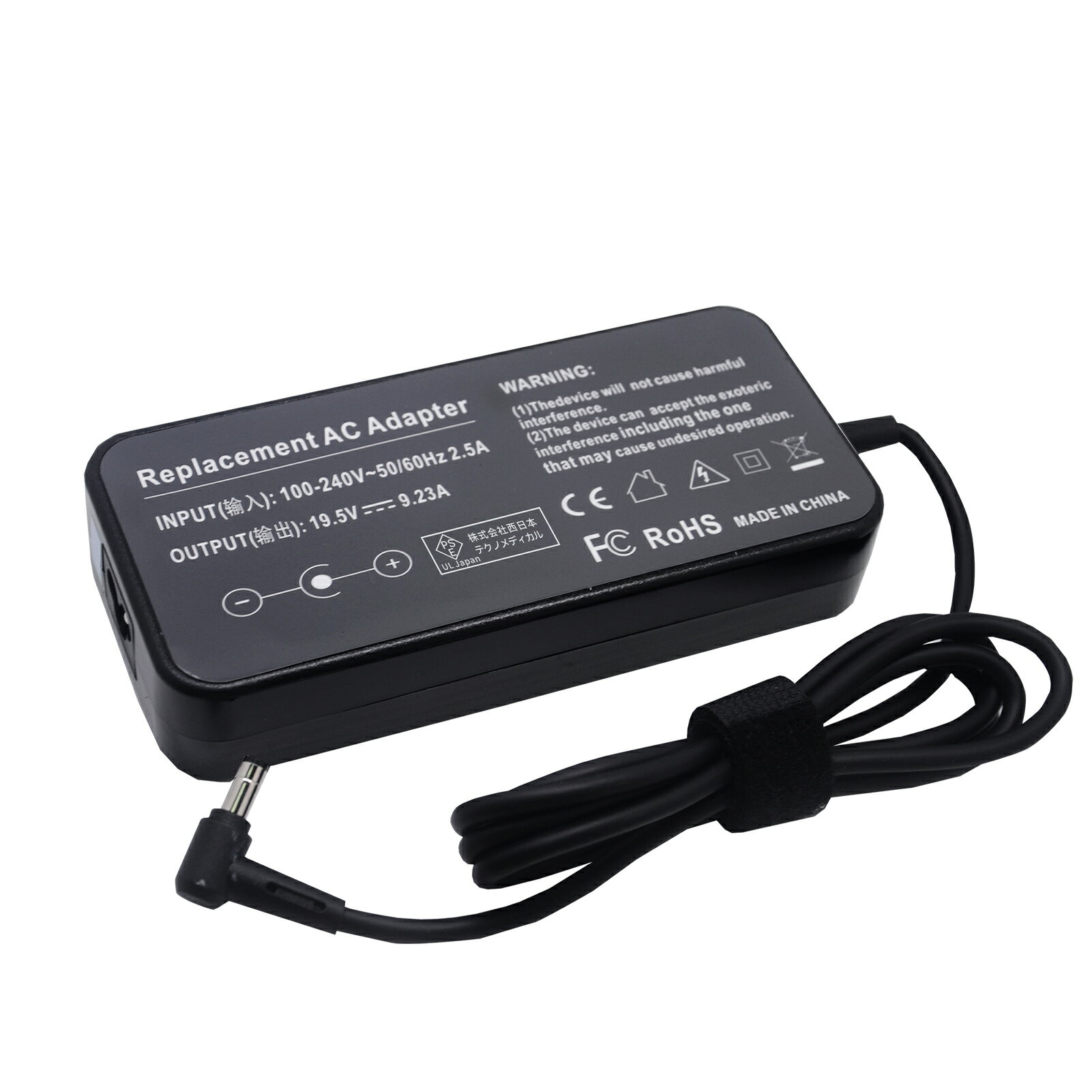 【10倍ポイント】【新品1年保証】 ASUS GV62 互換電源アダプター 180W 対応用 充電器 19.5V 9.23A 交換電源アダプタ 【PSE認証済】【送料無料】 YKF 2025KF-XIJP