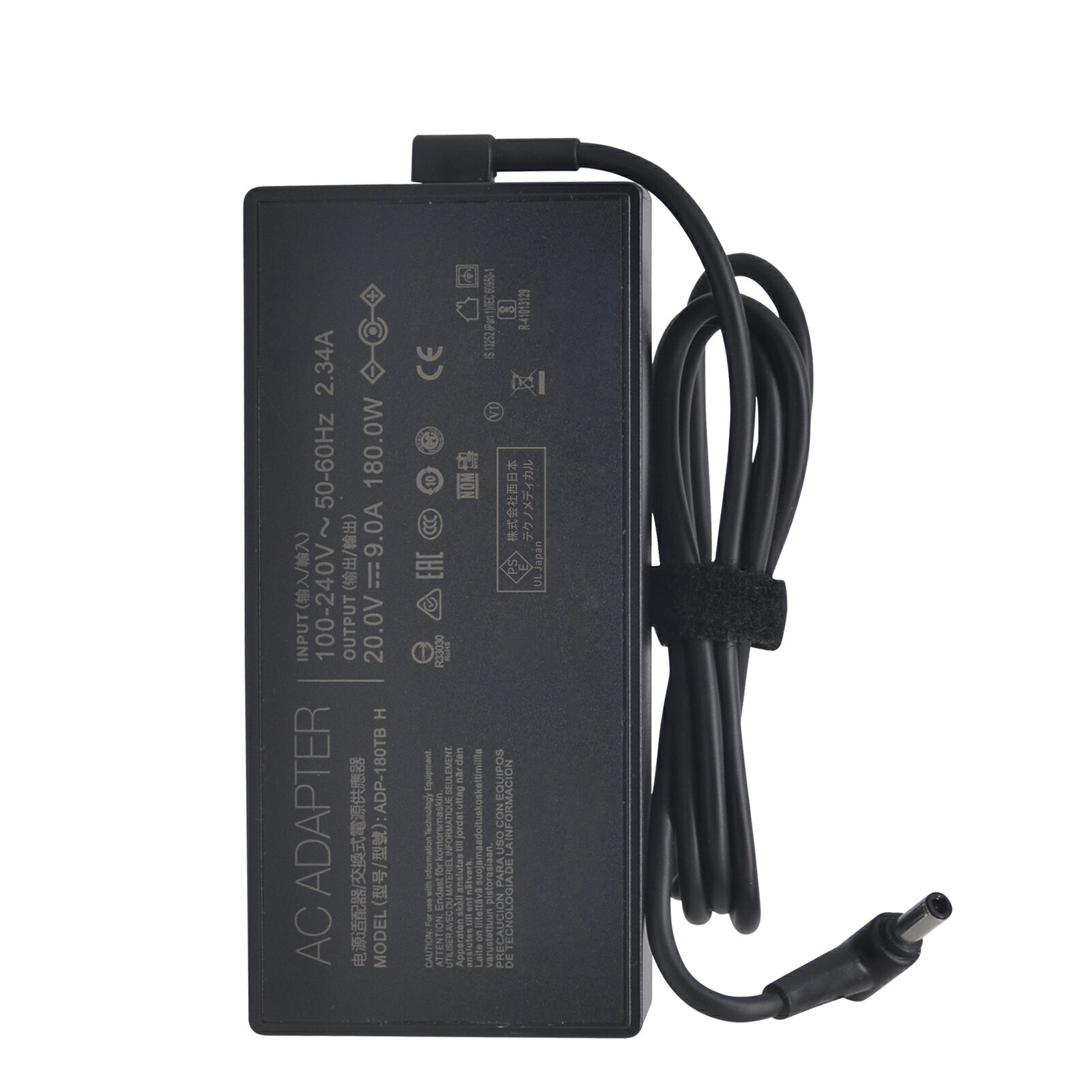 【5倍ポイント】【新品1年保証】 ASUS Q503UA 互換電源アダプター 180W 対応用 充電器 20V 9A 交換電源アダプタ 【PSE認証済】【送料無料】 YKC 2025KC-XIJP