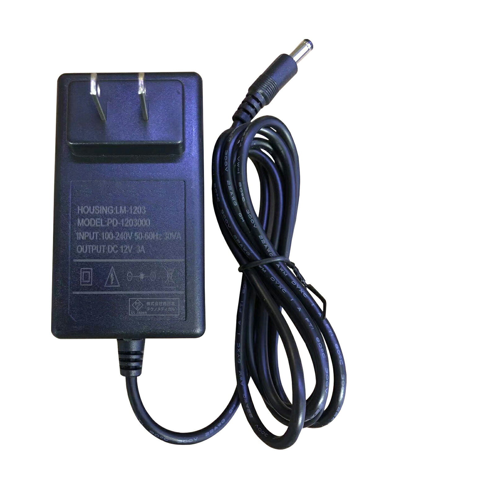 【10倍ポイント】【新品1年保証】 GENERIC LM-1203 互換電源アダプター 36W 対応用 充電器 12V 3A 交換..