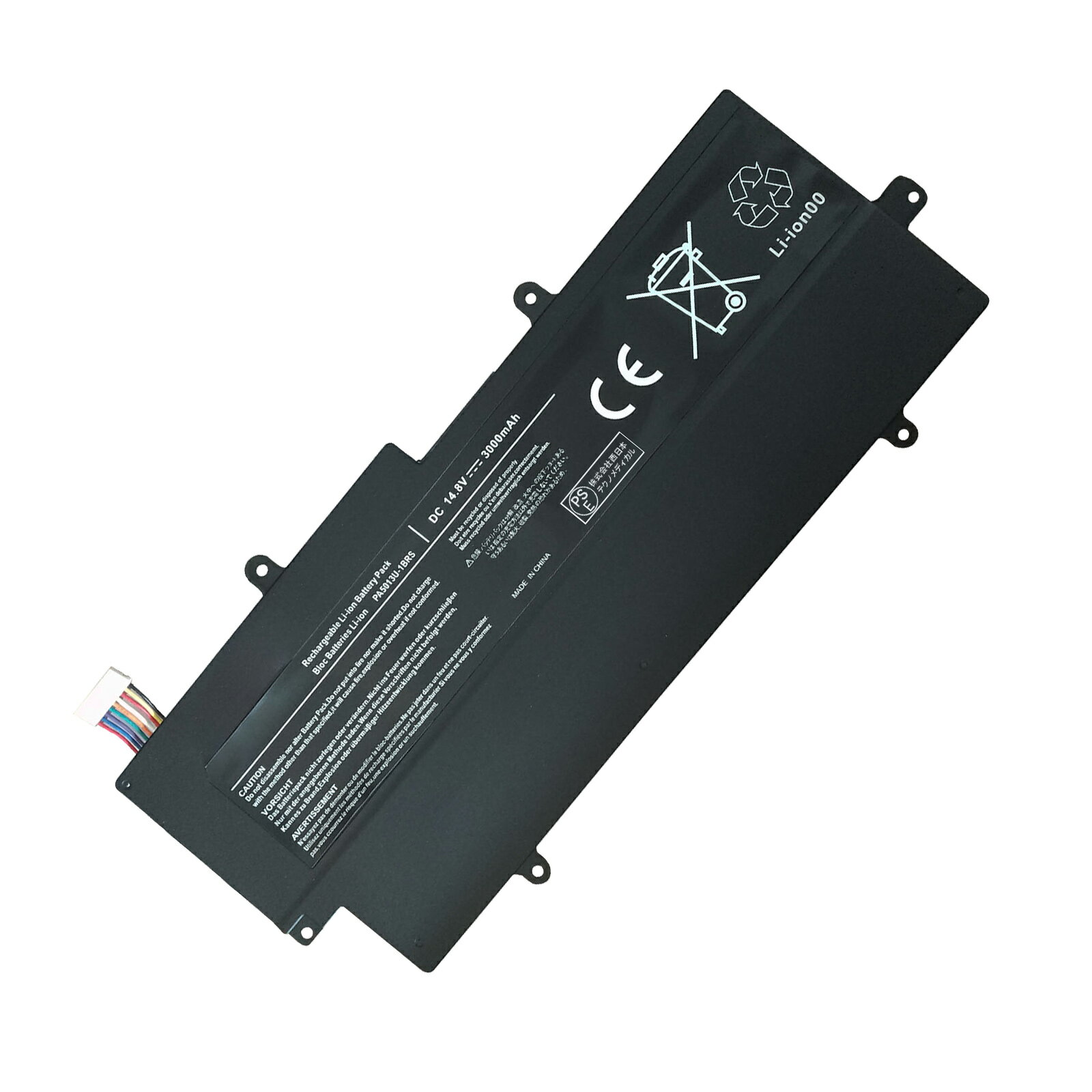 【10倍ポイント】【新品 年保証 東芝 PA5013U-1BRS 大容量互換バッテリパック【3000mAh 14.8V】対応用 高性能 東芝 東芝 dynabook R631 R632 バッテリー PA5013U-1BRS 互換バッテリー YKZ 2025KZ-XIJP