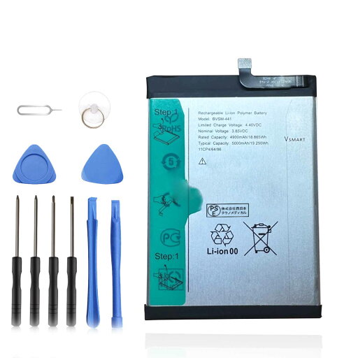 【830円OFF&P10倍】新品 VSMART BVSM-441 互換バッテリー【5000mAh 3.85V】対応用 1年保証 高性能 PSE認証 互換バッテリパック YHF 2025HF-XIJP 【830円OFF&P10倍】新品 VSMART BVSM-441 互換バッテリー【5000mAh 3.85V】対応用 1年保証 高性能 PSE認証 互換バッテリパック YHF 2025HF-XIJP