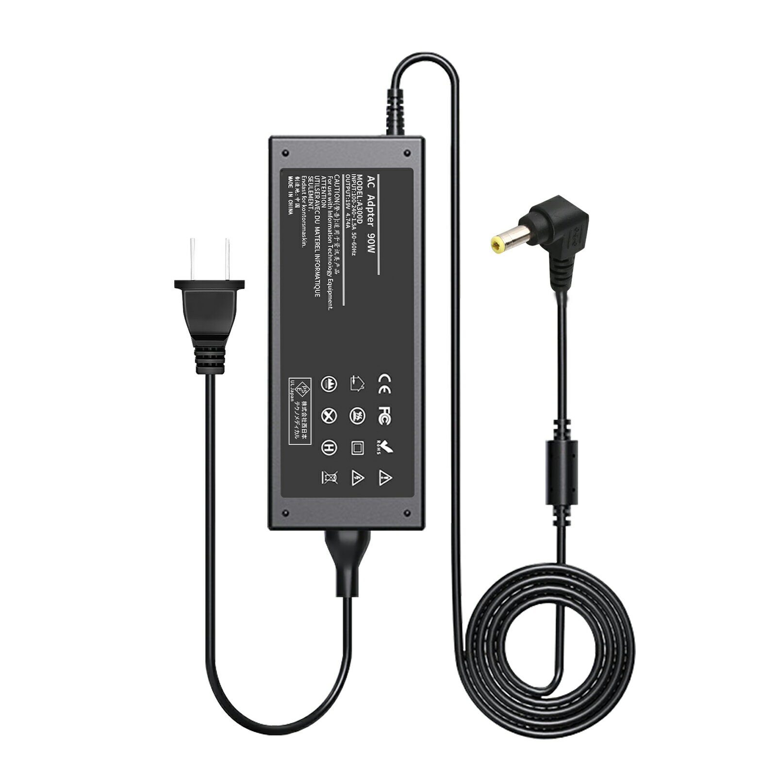 【10倍ポイント】【新品1年保証】 LG 34UM59-P 互換電源アダプター 48W 対応用 充電器 19V 2.53A 交換電源アダプタ 【PSE認証済】【送料無料】 YKG 2025KG-XIJP