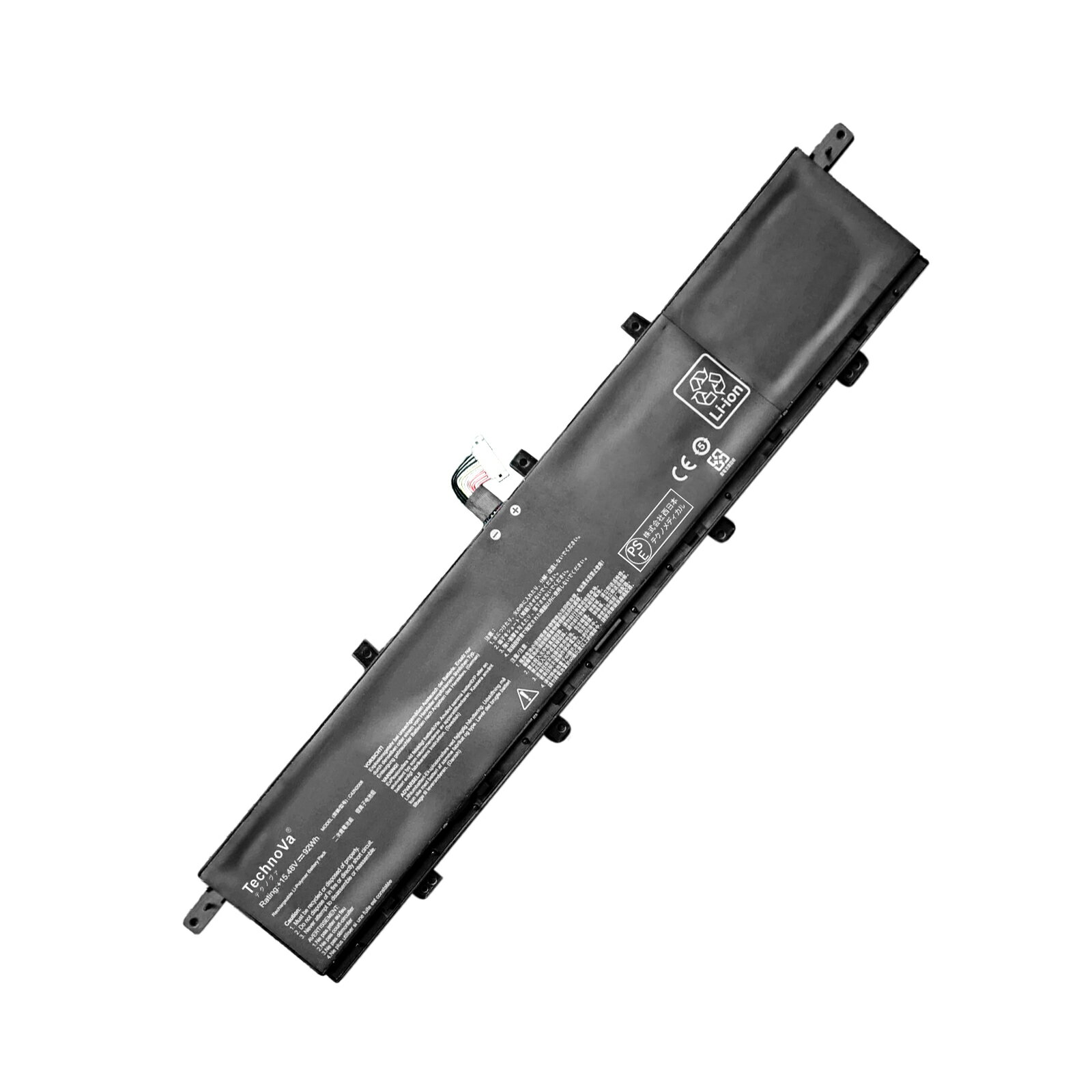 新品 ASUS ASUS ZenBook Pro Duo UX582 LR-1BH2 互換バッテリー【5810mAh 15.48V】対応用 1年保証 高性能 PSE認証 互換バッテリパック YKG 2025KG-XIJP