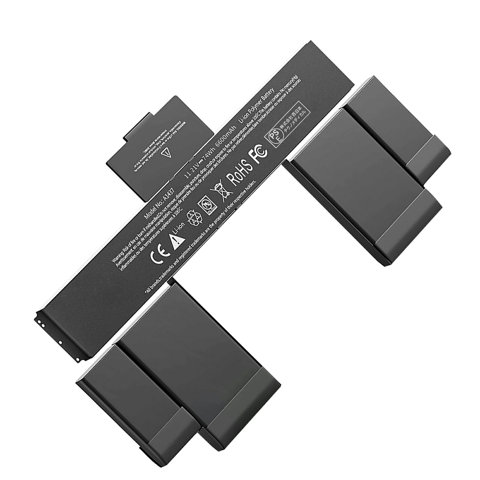 楽天6位 新品 Apple MacBook Pro Retina 13インチ A1437 A1425 交換バッテリー Late 2012 / Early 2013 対応 MD212J/A MD213J/A ME662J/A｜ YKF 2025KF-XIJP