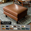 【最大1,000円OFFクーポン配布中】 オットマン スツール オットマン レザー 足置き 1人掛け 北欧 おしゃれ sofa モダン ミッドセンチュリー シンプル リビング ソファ オットマン LAURU〔ラウル〕