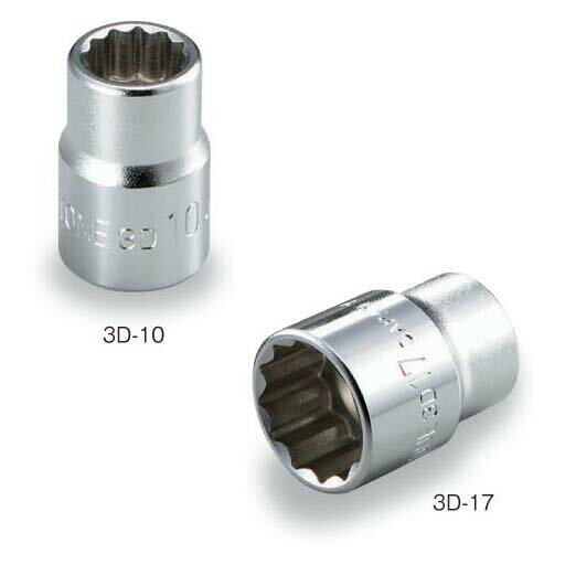 TONE(トネ) 差込9.5mm角(3/8)ソケット(12角)(4.0)