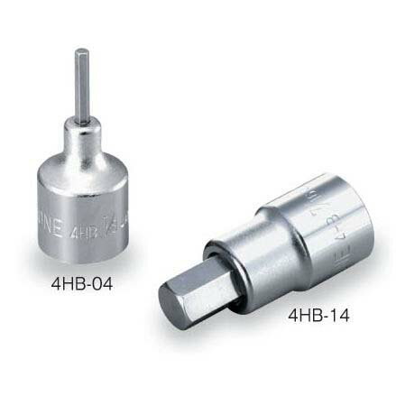 Hazet - TONE（トネ） ヘキサゴンソケット（インチサイズ） 4HB-16 ●差込角12.7mm（1/2inch）二面幅1/2inch ●ヘキサゴン ●二面幅1/2inch