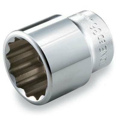 Socket Wrench - TONE（トネ） ソケット（12角） 6D-26 ●差込角19.0mm（3/4inch） ●二面幅26mm ●12角 ●二面幅26mm