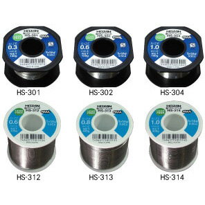 HOZAN（ホーザン） 鉛フリーハンダ 100g HS-302 鉛フリー（Sn-Ag系） 線径0.6mm HS-302