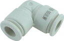 千代田通商 ファイブユニオンエルボ W(白)6mm FR6-00ULW